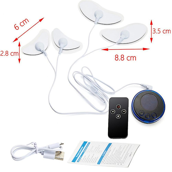 Portabel Ansiktslyftande Ström Muskel Stimulator Ems Ansiktsvård Massager Ögon Skönhetsenhet With Remote Control