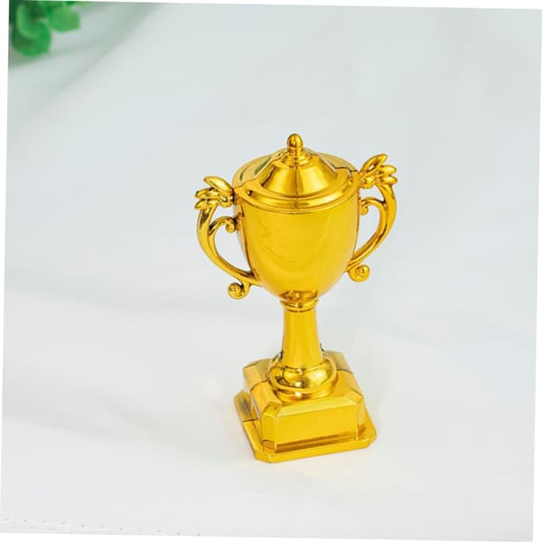 3 st troféformade tårtdekorationer för att dekorera cupcakes och minnesfester