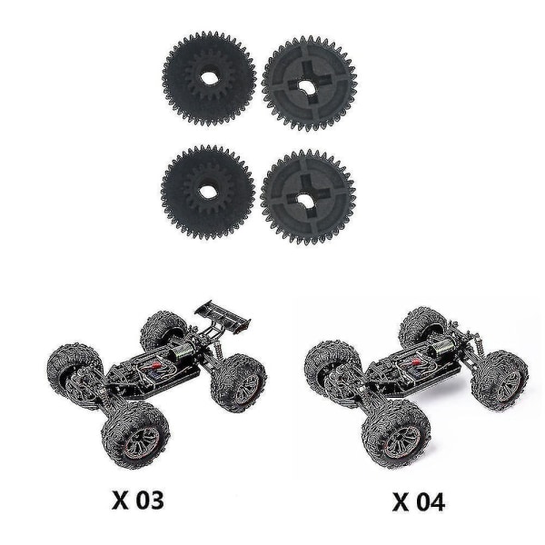 X-04 1/10 Rc Bil Med 4 stk Transmission Gear