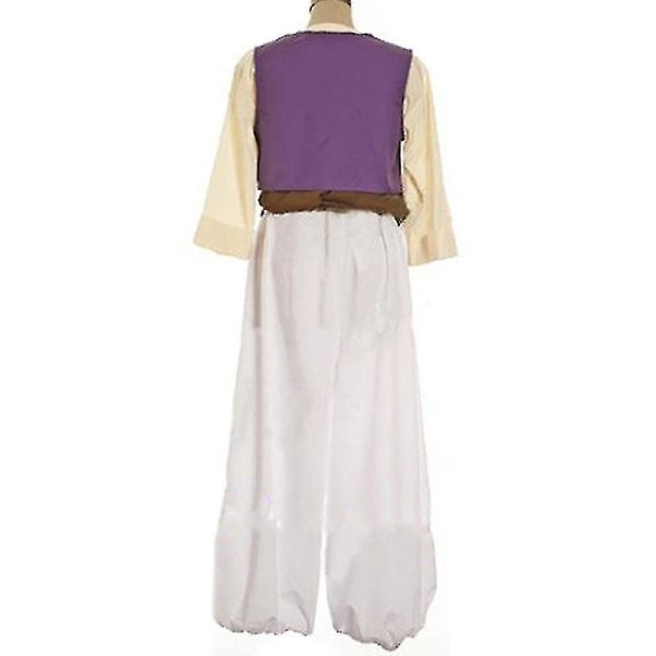 Arabian Genie Outfit Menn Rollespill Fancy Up Performance Costume 2XL