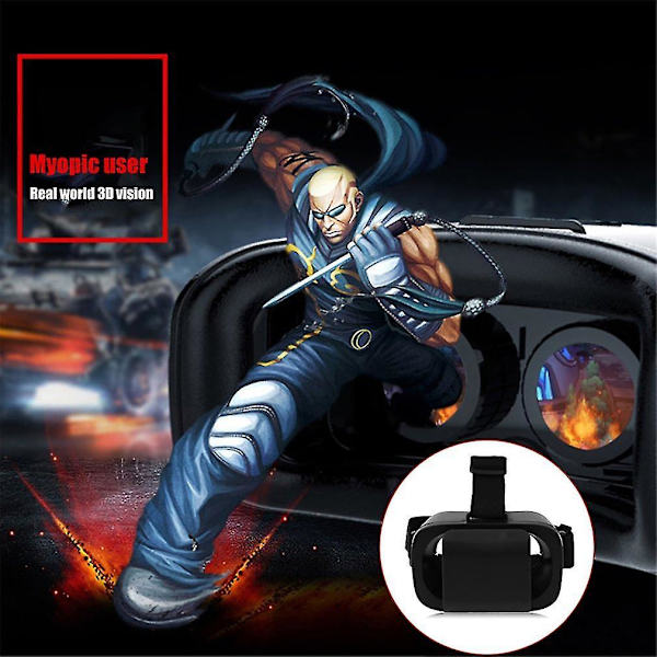 VR 3D Virtual Reality-glasögon Android iOS 4.7-6 tum Smartphone