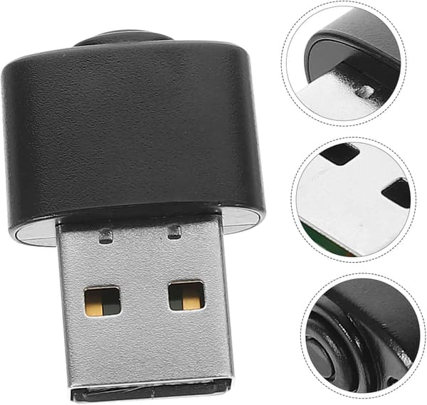 Usynlig Musebevæger Muse-Jiggler til PC Auto Clicker USB Muse-Jiggler Forhindrer Computerlåsning og -dvale
