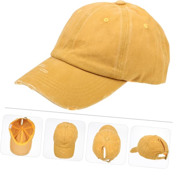 Solid Solhatt Pustende Sommerhatt for Kvinner Jenter for Løping og Sportsaktiviteter Khaki