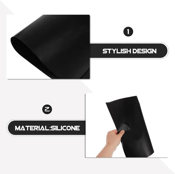 3st Non-stick liners Non-stick ugnsmattor Ugnsisoleringsmatta