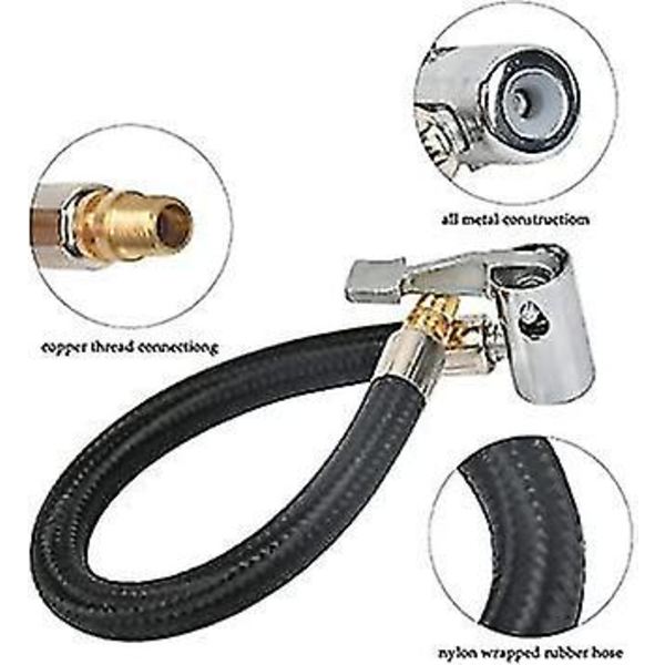 3-delt Ventilforlænger Sæt Bil Adapter Inflator Slange Prop