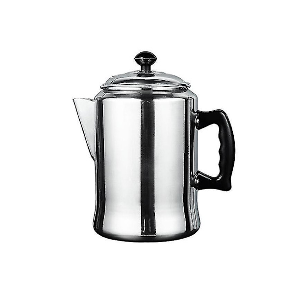 Stor Kaffekande Perkolator Aluminium Mælkete Maker