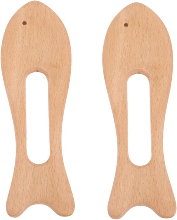 2 stk. træ Gua Sha-bræt til kropsskrabemassage Skrabebord Terapi Værktøj