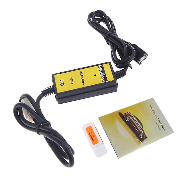 Bil Aux-in Adapter USB Lydkabel til Toyota Camry