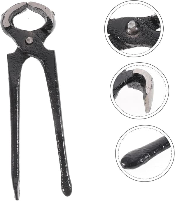 Dowel Remove Pliers High Heel Repair Tool 15cm Iron Plier for Shoe Nail Extraction