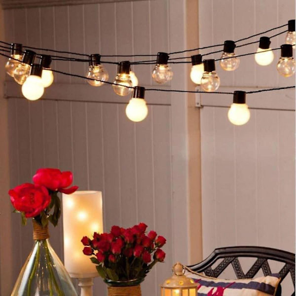 Ulkoilma Solar String Light Solar Led Vedenkestävä Hääkoriste