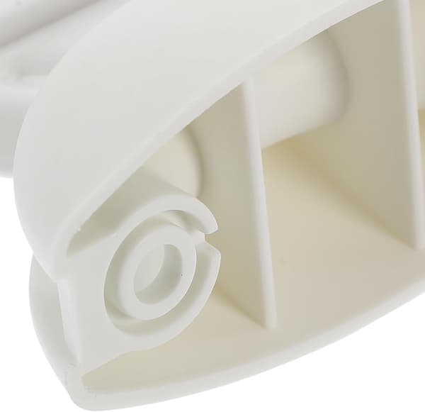 Kraftig Bobildørholder Nylon Dørstopper Hvit for Bobil Tilhenger Deler Tilbehør