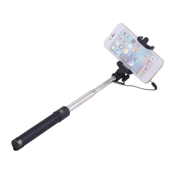 Håndholdt Utvidbar Ledningsbasert Selfie Stick for iPhone