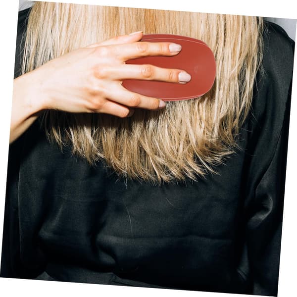 Silikone shampoo børste til hårmassage, udfiltringsfunktion til hovedbundsshampoo plejerutine