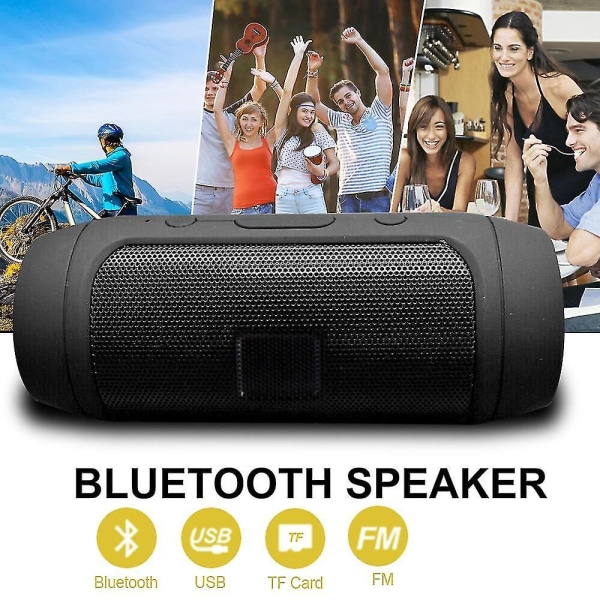 Vedenkestävä Kannettava Kaiutin Mini Bluetooth Musiikki Basso