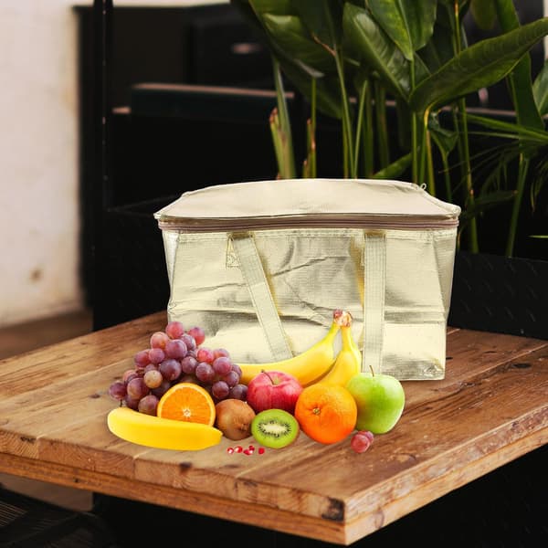 Isolert pose Takeout Termisk pose Perlebomull Kompositt Aluminium Isolasjonslag Varmebevaring Enkel