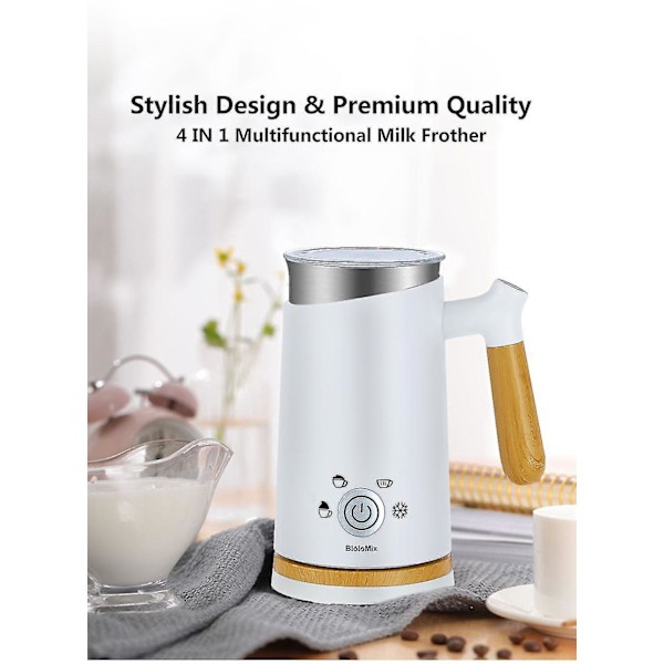 Automatisk varm og kold mælkeskummer opvarmer Latte Skum Cappuccino