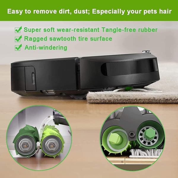 Tarvikkeet IRobot Roomba i7 i7+/i7 Plus E5 E6 E7 -imureille, Vaihtosuodattimet ja Harjakit Robotti-imurille