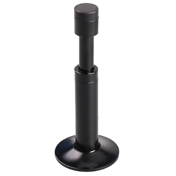 Stille Tilbagefjedrende Dørholder Hydraulisk Buffer Dørstopper Vægmonteret Bumper Copper-Black