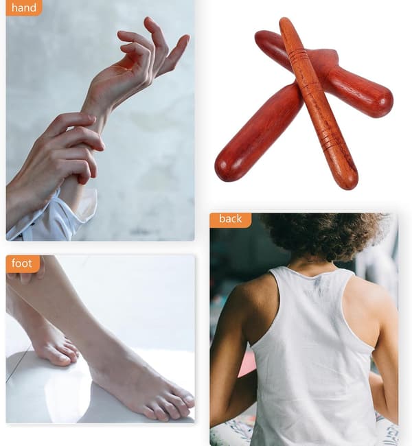2 stk. træfodmassageværktøjssæt Træfodmassageværktøjssæt