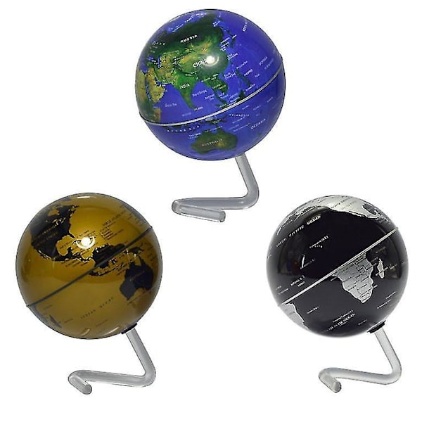 4'' Selvroterende Geografisk Globus Hjemmekontor Dekor