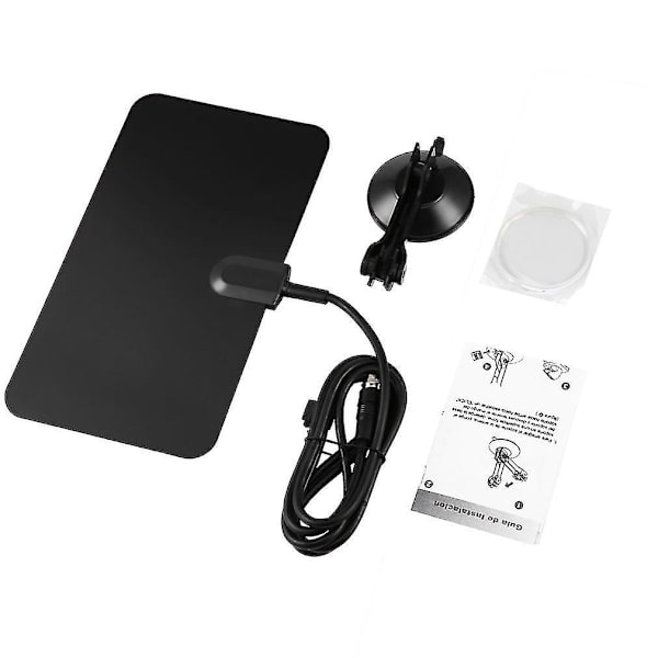 Ultra Tynd Indendørs Digital TV Antenne HD Flad Design DTV Box