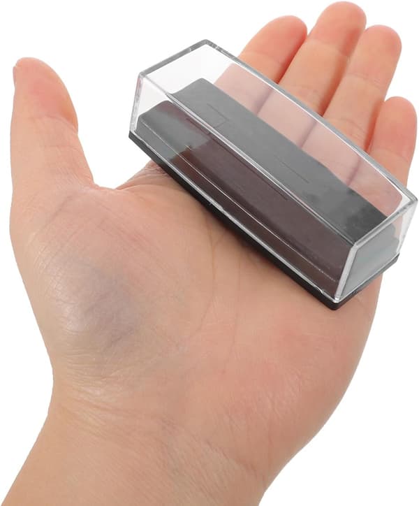 5 st plastslips klämma displaylåda lock för förvaringsorganisatörslåda för slips klämma hållare