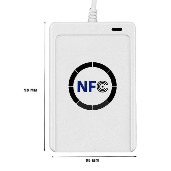 NFC ACR122U RFID Kontaktløs Leser/Skriver + 5 IC-kort