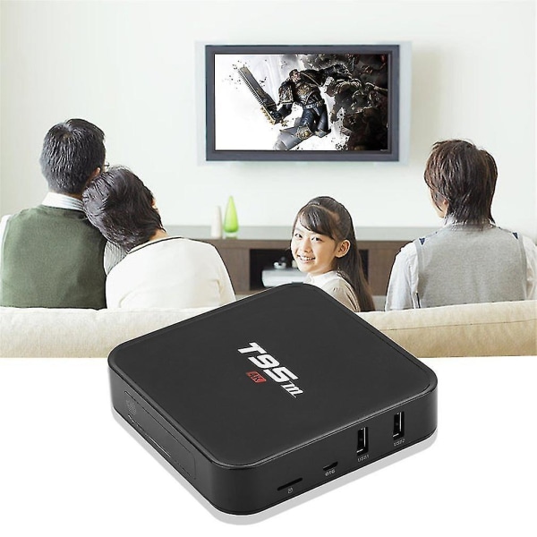 T95m Smart Media Player med Quad-Core, IPTV, HDMI 2.0, DLNA, TV-Box