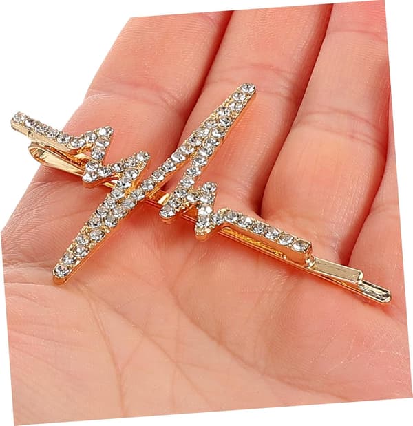 Rhinestone Hårklemmer til Kvinder af Chic Dekorative Hårnåle Alsidigt Hårtilbehør til Bryllupper og