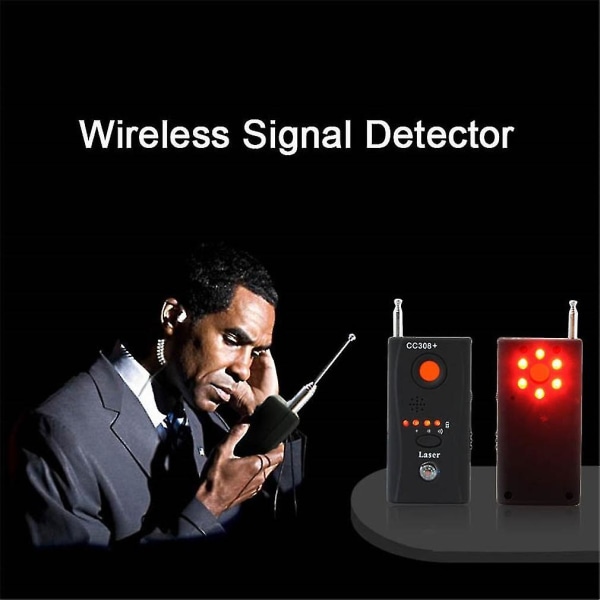 Trådlös signaldetektor Cc308 Camera Bug Gsm Wifi Gps Laser