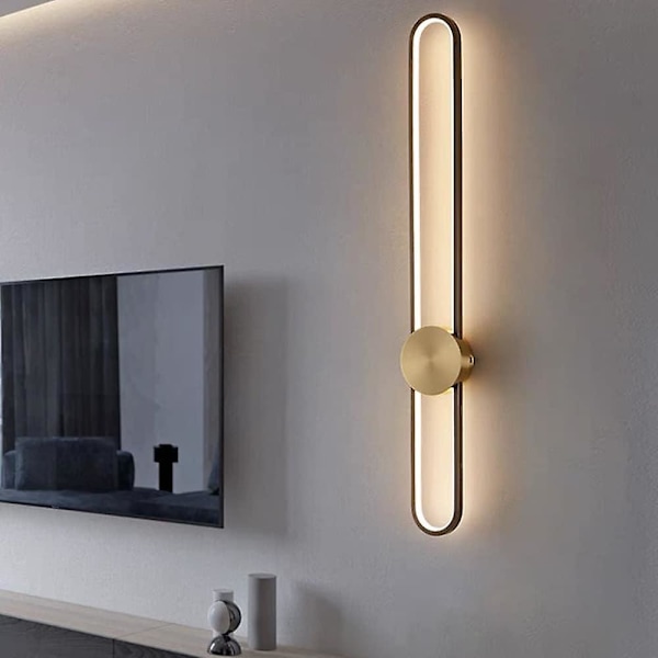 Moderne vegglamper for innendørs bruk, soverom, barnerom, akryl, 20W