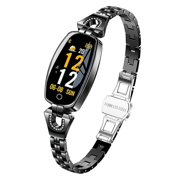 8 Smart Watch Puls Blodtryck Smart Armband Sports Watch Factory Black