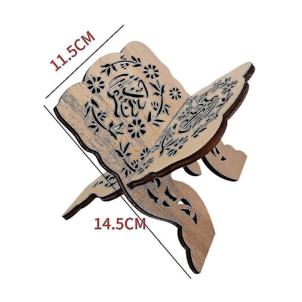 Stativ til Koranen, Koranen Holder, Hellig Bog Stativ, Træ, Eid al-Fitr Holder, A-yuhao