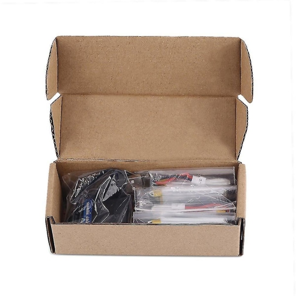 4 stk. 3.7V 1200mAh Batterier med Sort Batterilader