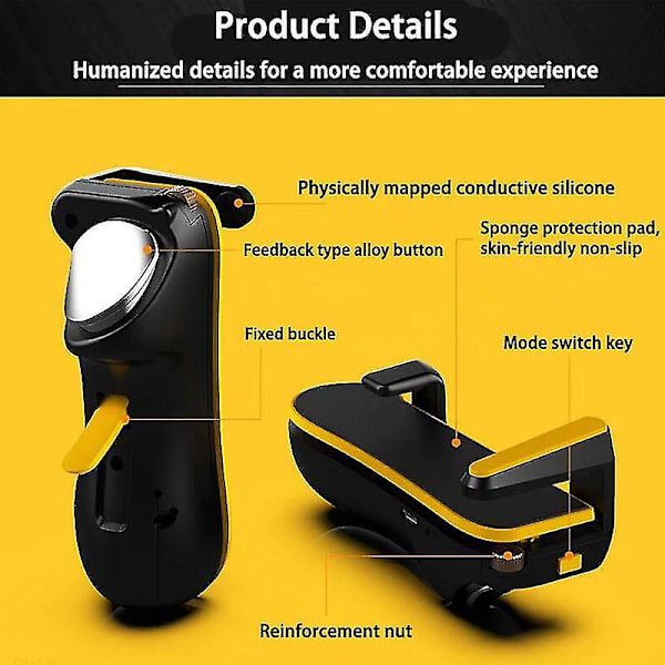 Mobil Spil Controller iPad PUBG Trigger L1R1 Gamepads