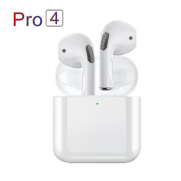 Tws Pro 4 Langattomat Bluetooth-kuulokkeet Melunvaimennuskuulokkeet Stereo Urheilu Mini-kuulokkeet Handsfree-puhelut Kuulokkeet Mikrofonilla -yuhao White