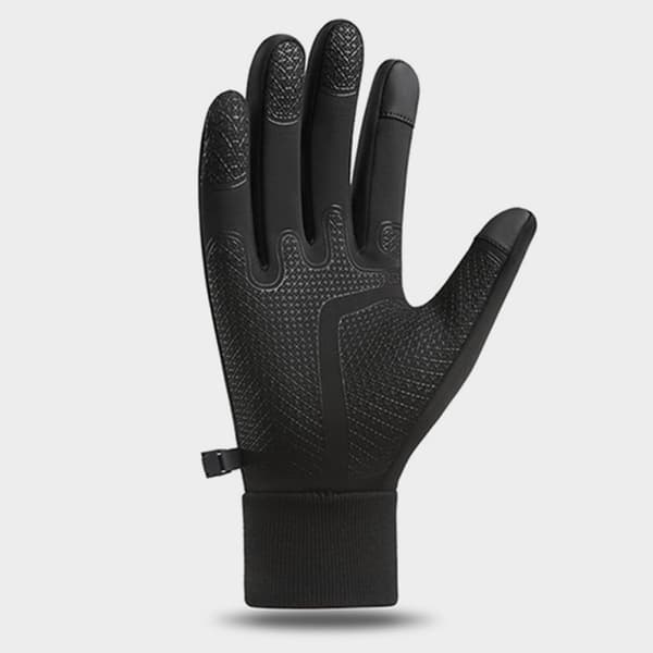 Varme touchscreen-handsker til mænd til ridning og kørsel Vandtætte polyester cykelhandsker