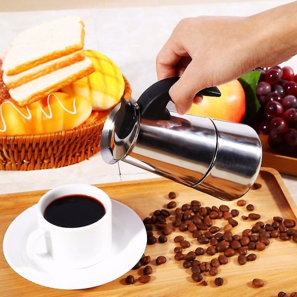 450ml Latte Komfur Filter Kaffemaskine Moka Maker cb9a | Fyndiq
