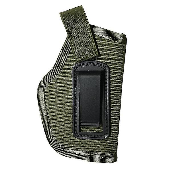 Nylonholster Universal Dold Holster Bälte Taktiskt Vapen (1 Styck - Armégron)