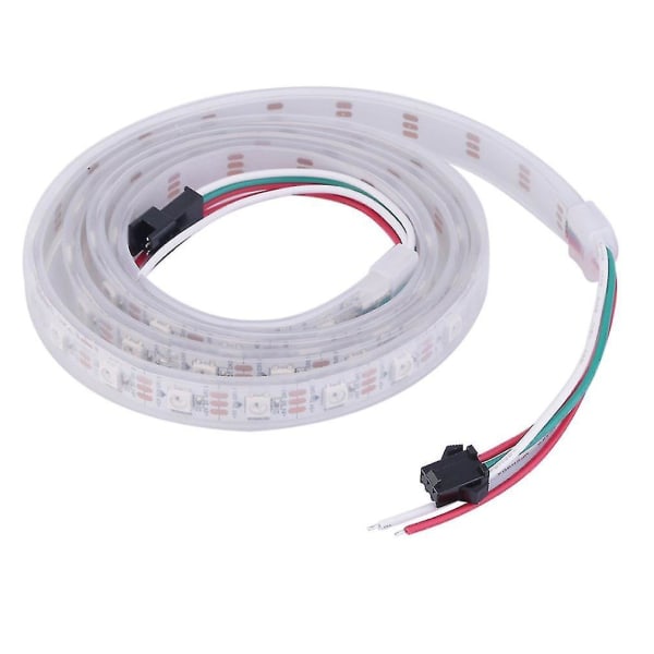 WS2812B 5050 RGB LED-nauha 1m 60 LEDiä 5V Vedenkestävä