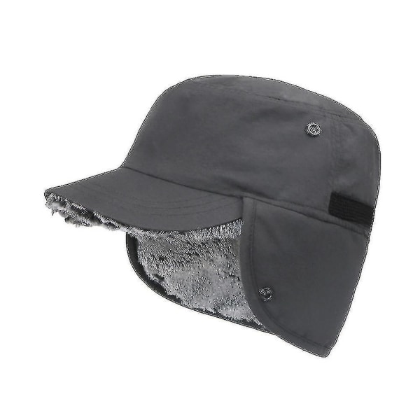 Vinter varme øreklapper hat med spids hætte Basecap Trapper Vandtæt Unisex  d97a | Fyndiq