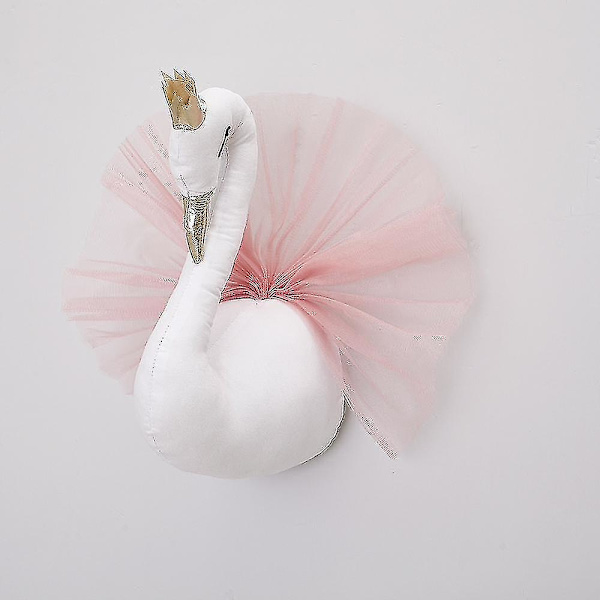 Dukke Fyldte Legetøj Kunst Dekoration Guld 3d Hængende Pige Soveværelse Dekoration Bryllup Pink