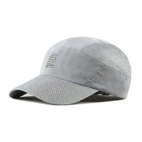 Sommer Tynn Sports Peak Caps Light gray