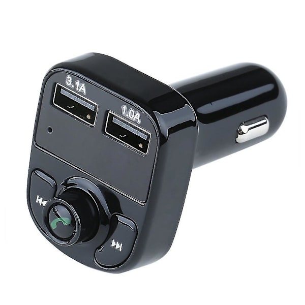 Bluetooth MP3 Håndfri Biloplader FM-Sender