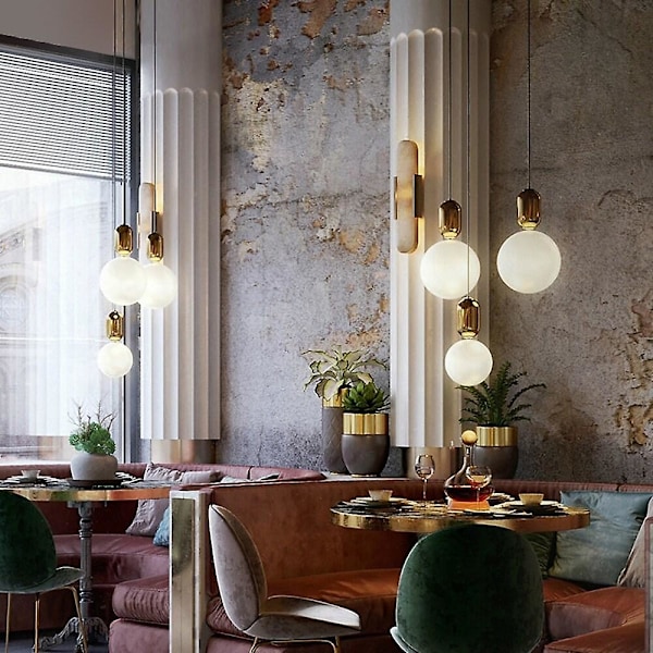 15cm LED-hänglampa i nordisk stil, enkel design
