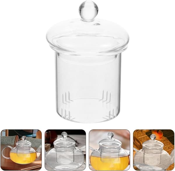 Teinfuser Teinfuser Erstatning 400 ml Glass Avtakbart Erstatningstilbehør for Hjemmebrygging