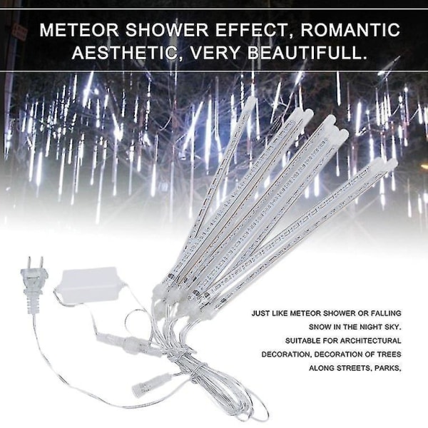 30cm Meteor Tube Led Meteorskur Christmas Lys