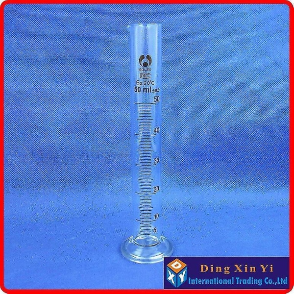 2 st 50 ml Glasgraderade Cylindrar Mätgrader