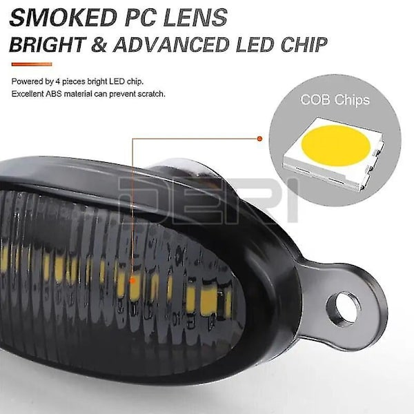 Forlygtegitter Grill LED Lys Røg Raptor Stil Hvid Bil Forlygtegitter LED Lys Til Ford F150 F250 F350 Til Toyota Tacoma