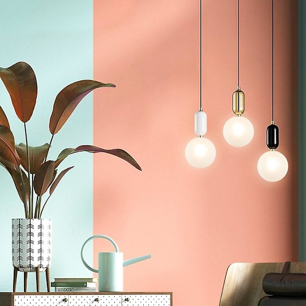 15cm LED-hængelampe i nordisk stil, enkelt design
